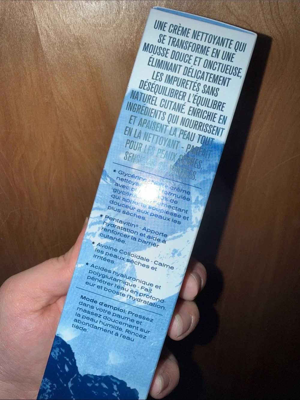 Wyoming winter cream cleanser